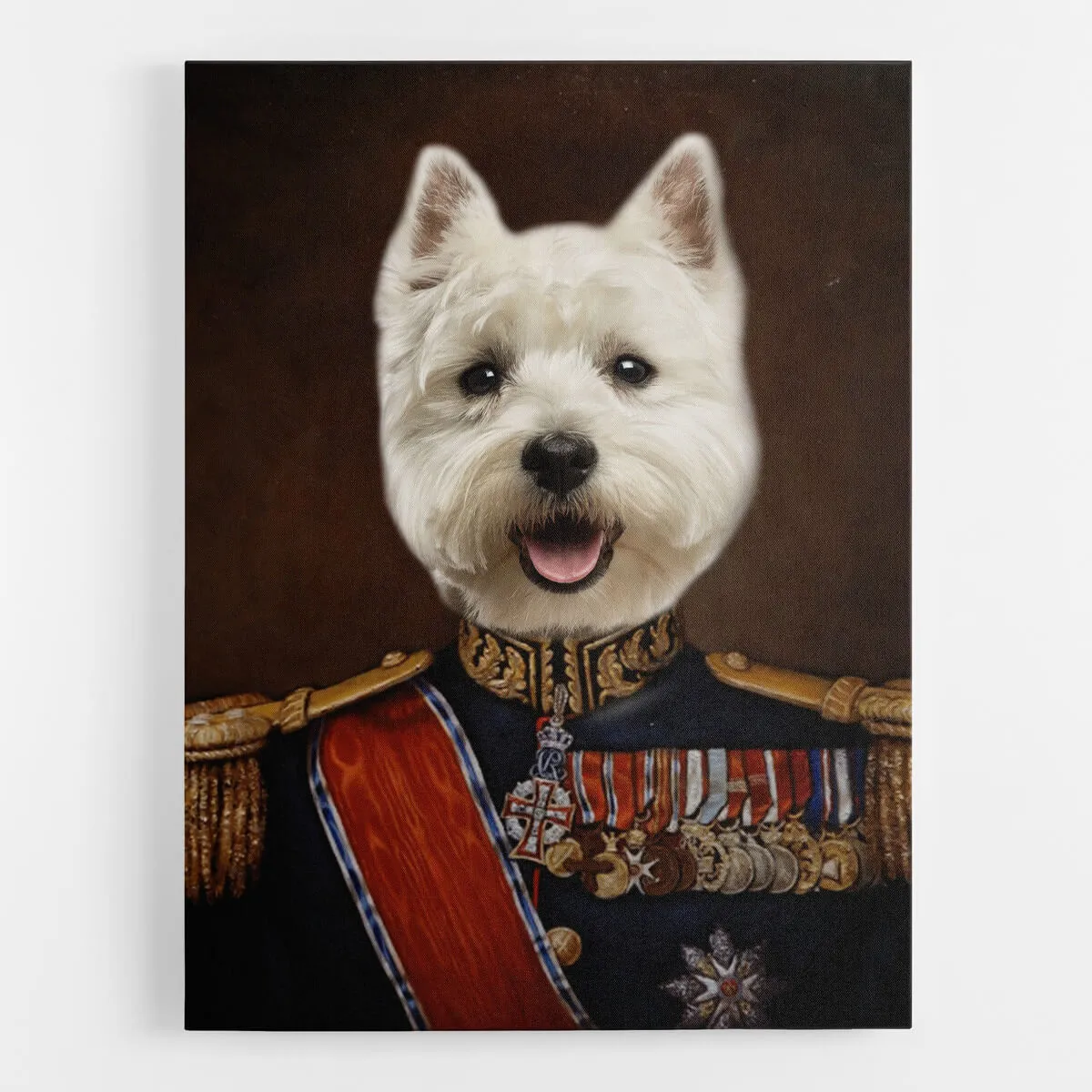 Major Dog Portrait