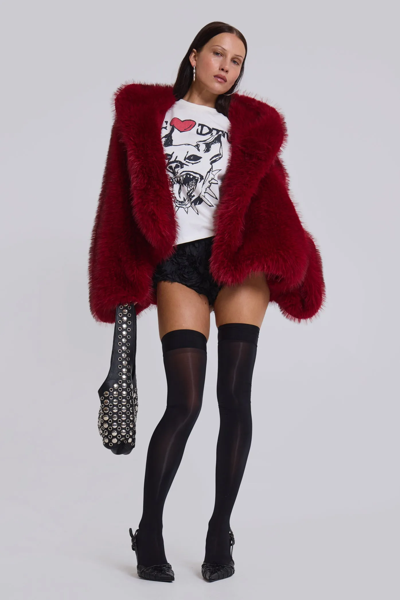 Mara Oversized Faux Fur Coat