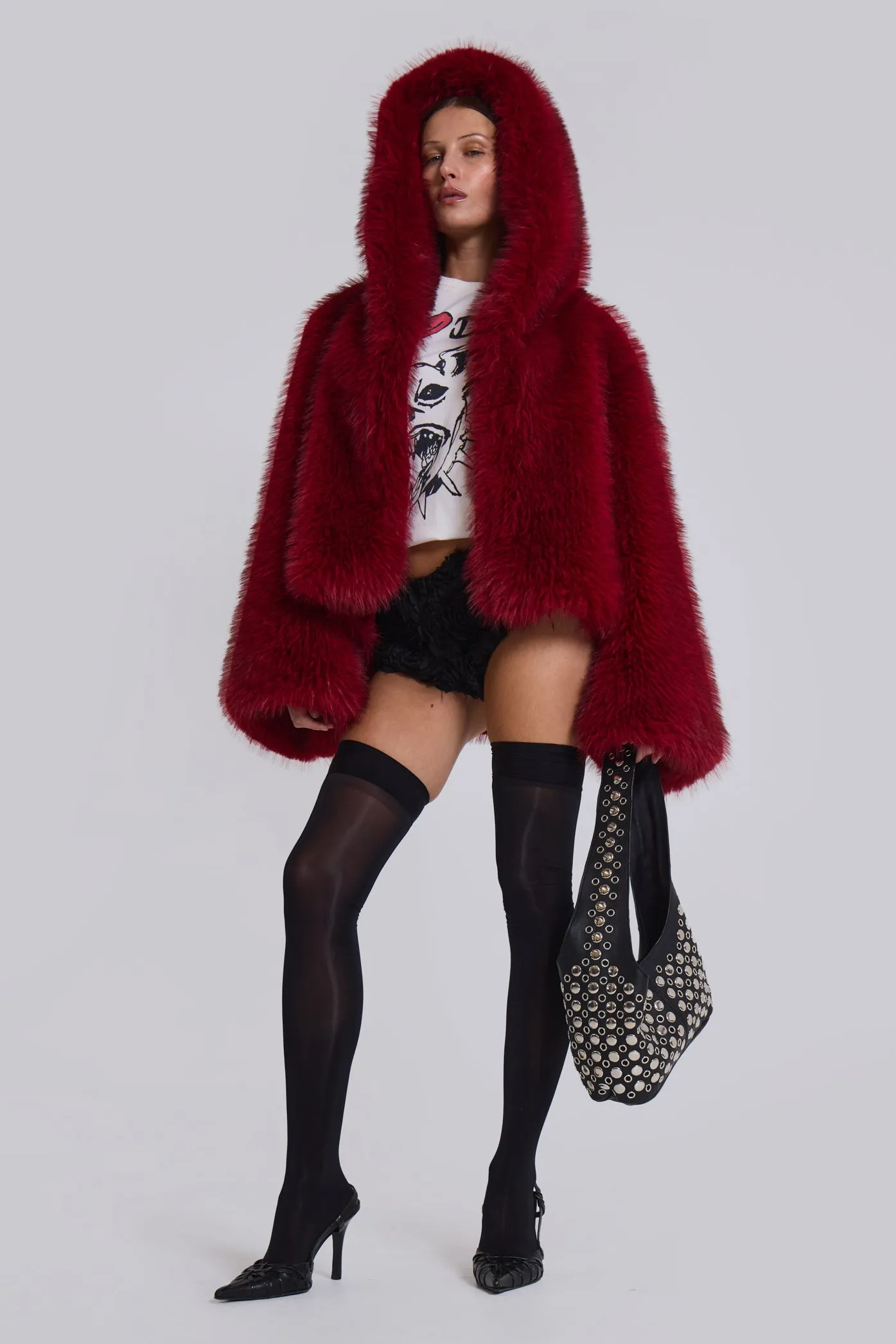 Mara Oversized Faux Fur Coat