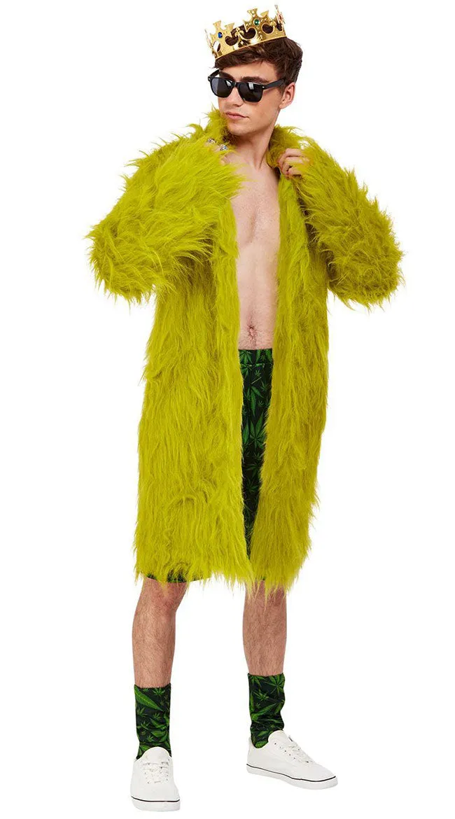 Men's Cannabis King Costume