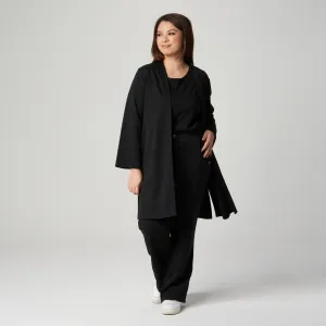 Modal Cotton Long Line Cardigan