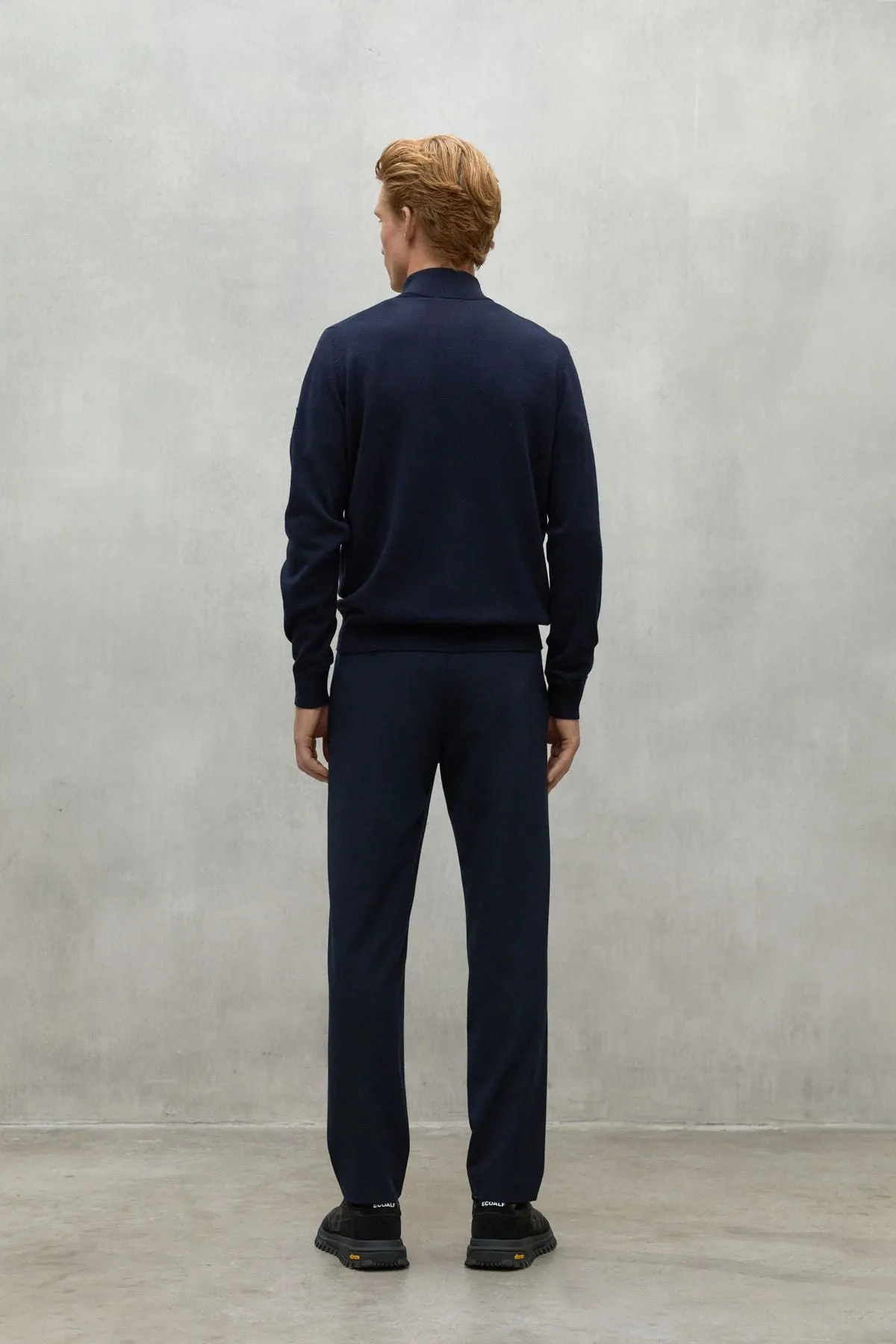 Navy Larch Sweater Ecoalf