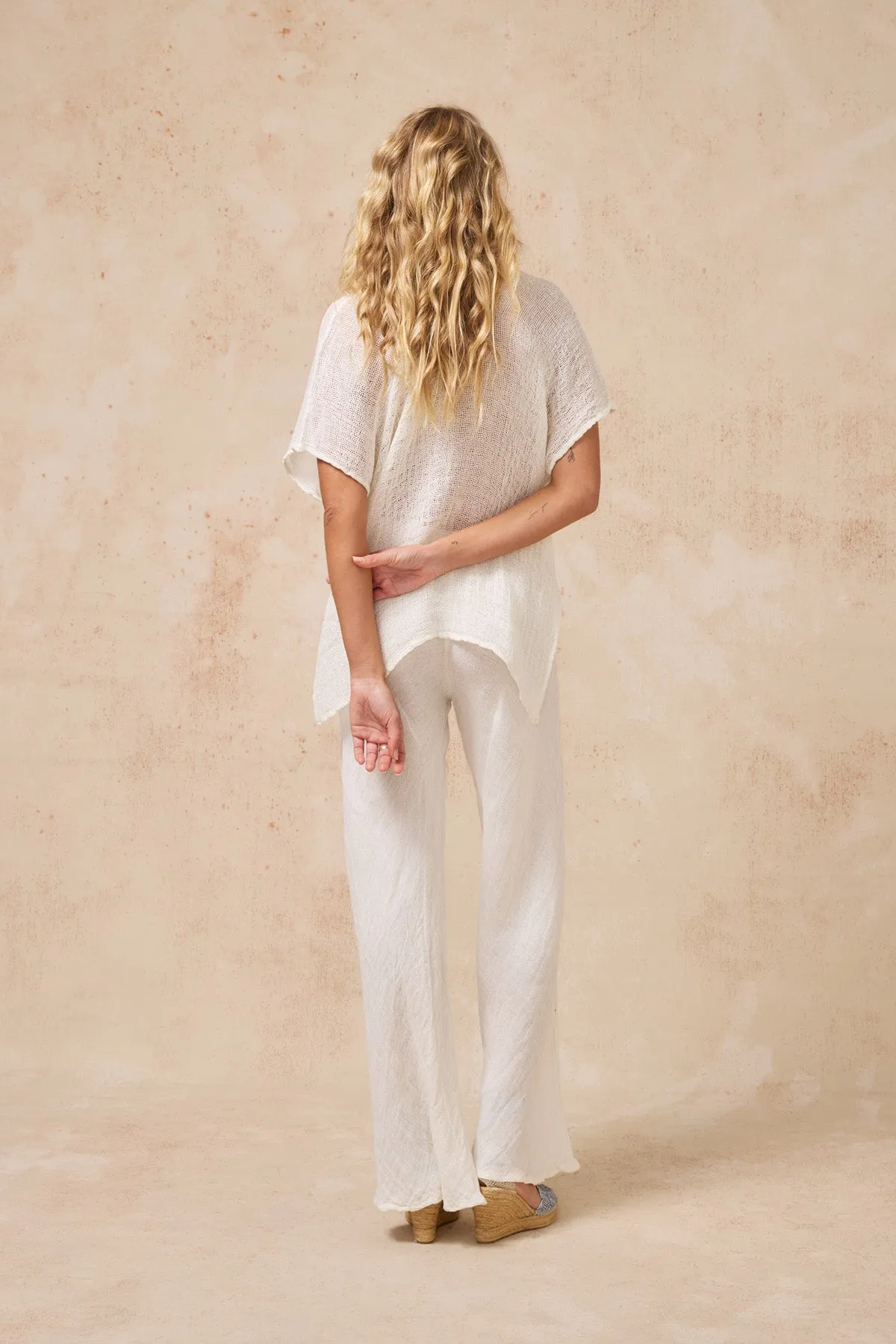 Novo Flare Pant - Brasile Panna