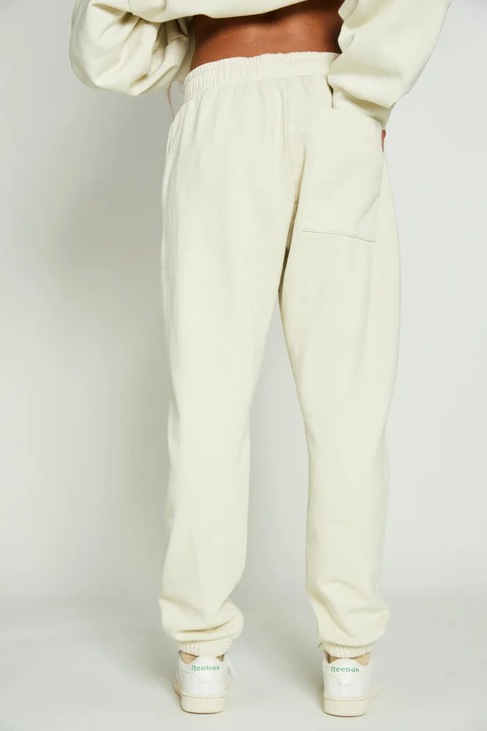 NTRLS Ecru Cuffed Joggers