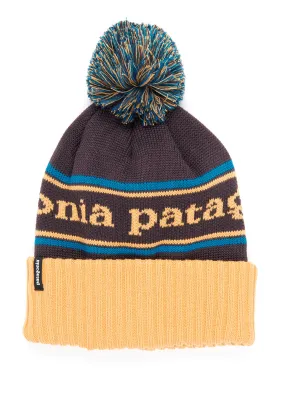 Patagonia Powder Town Beanie - Park Stripe: Dried Mango