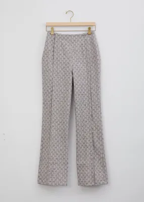 Pauline Floral Jacquard Trousers