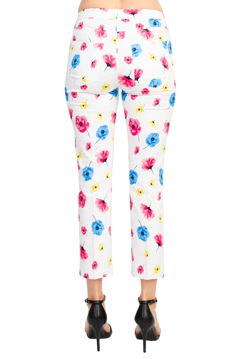 Peace of Cloth Poppies Flower Pants