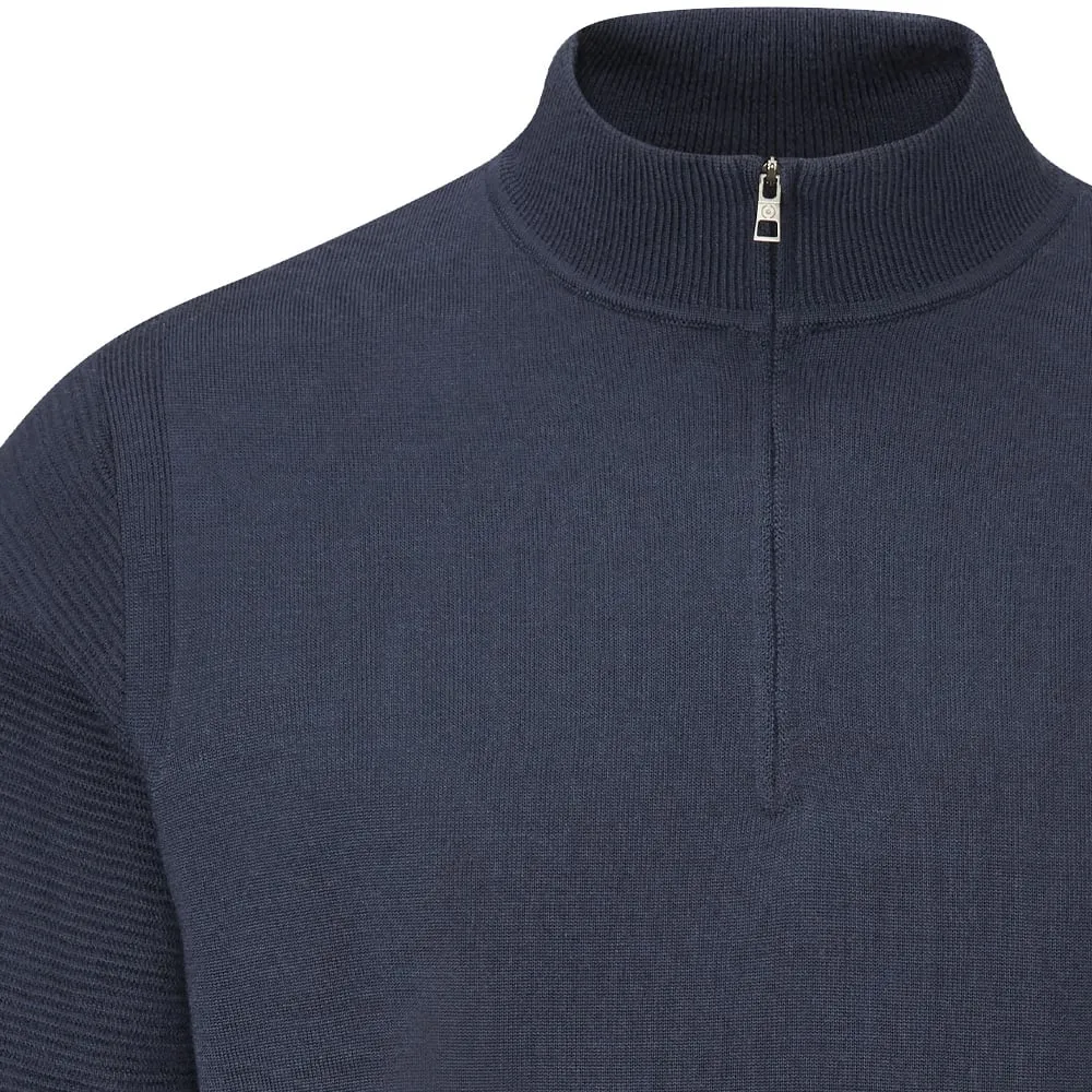 Ping Croy 1/2 Zip Pullover - Oxford Blue