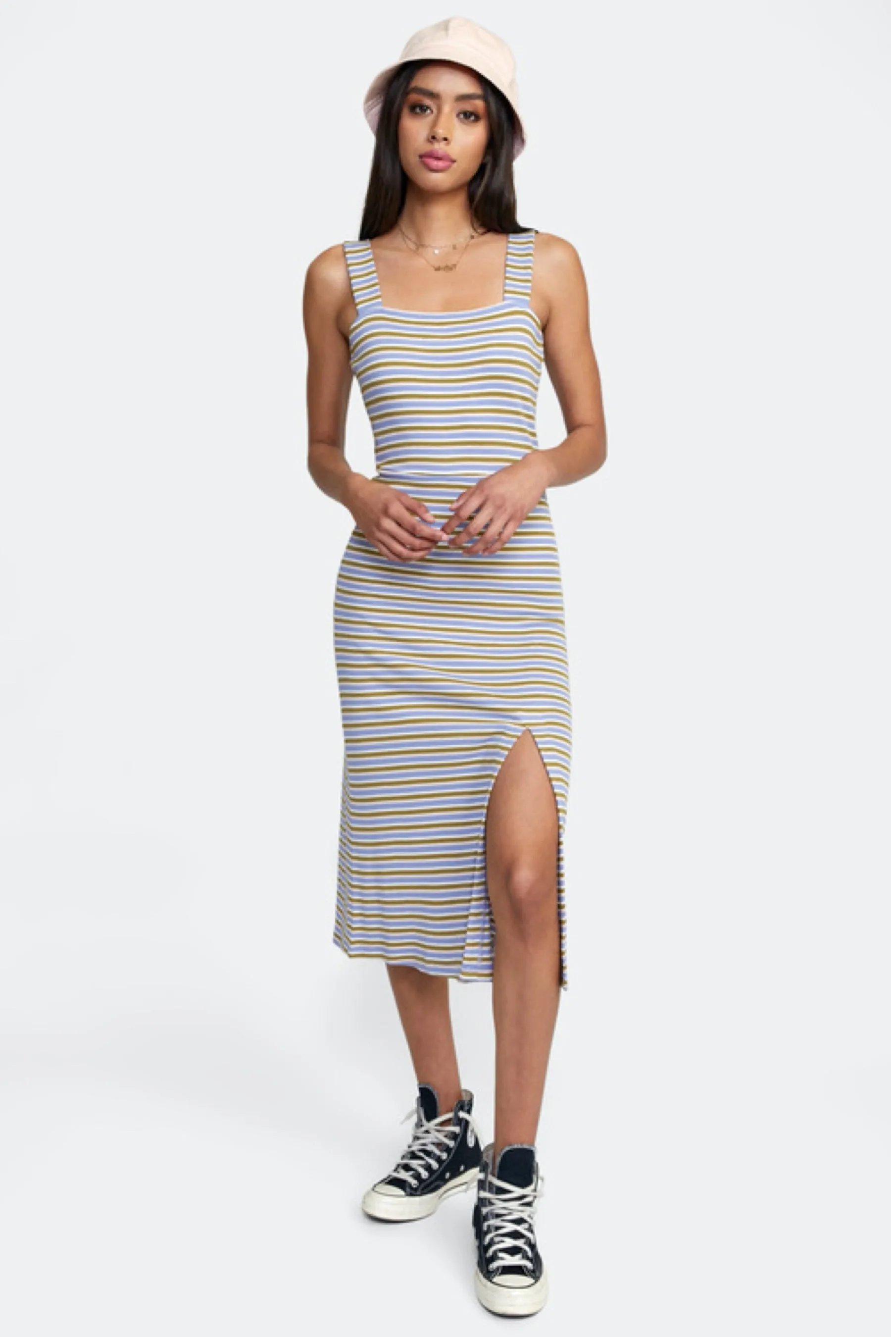 Plateau Midi Dress