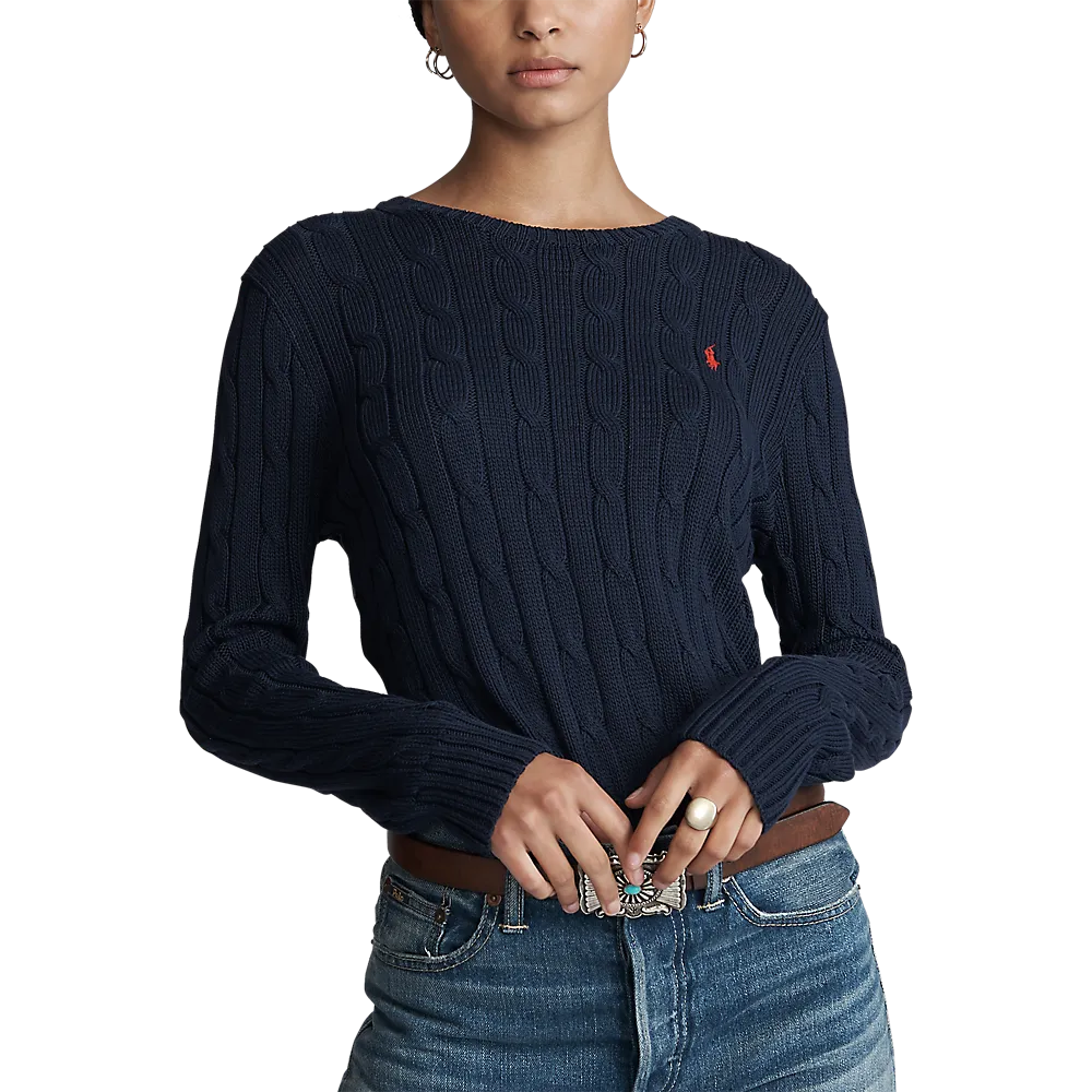 Polo Ralph Lauren Women’s Slim Fit Cable Knit Sweater