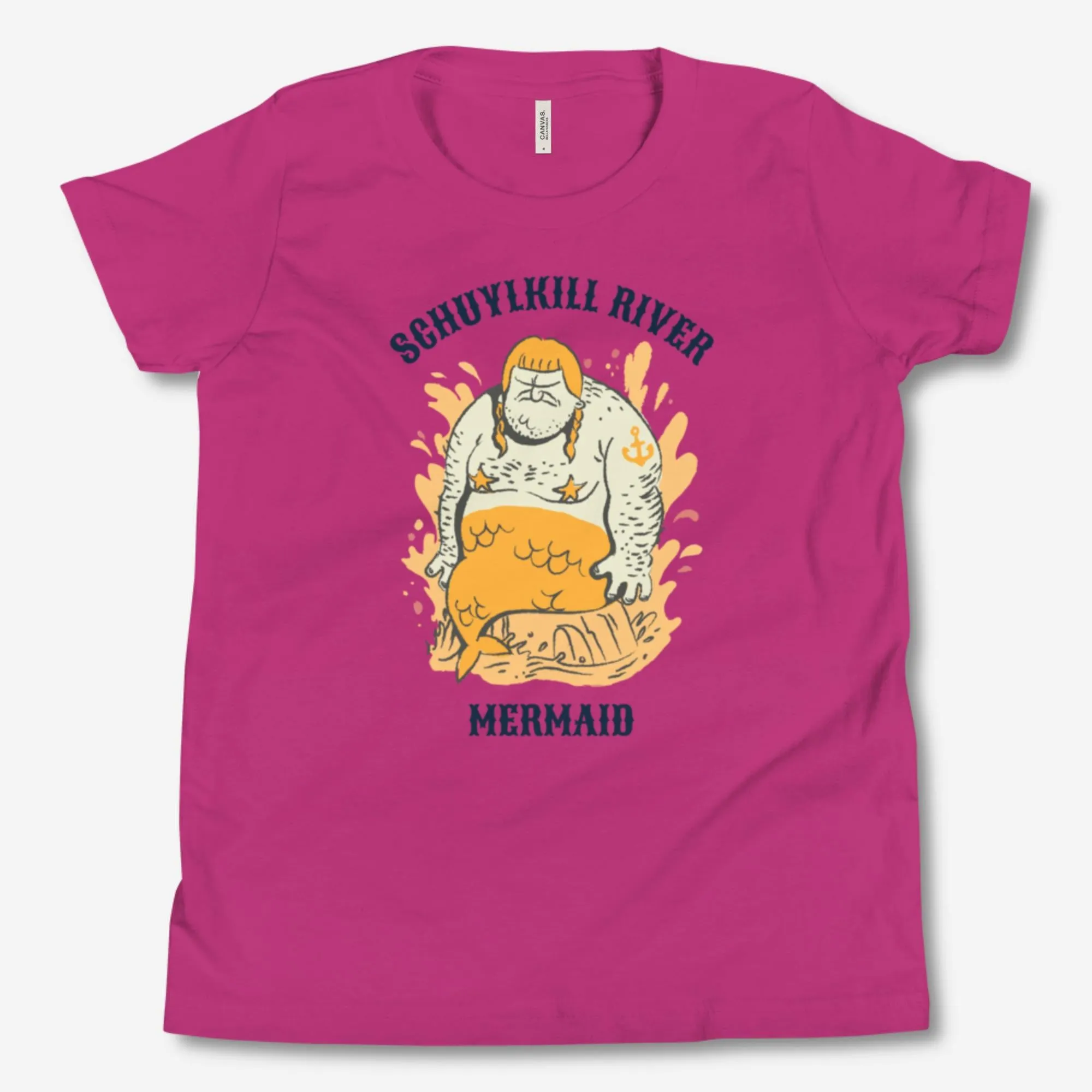 "Schuylkill River Mermaid" Youth Tee