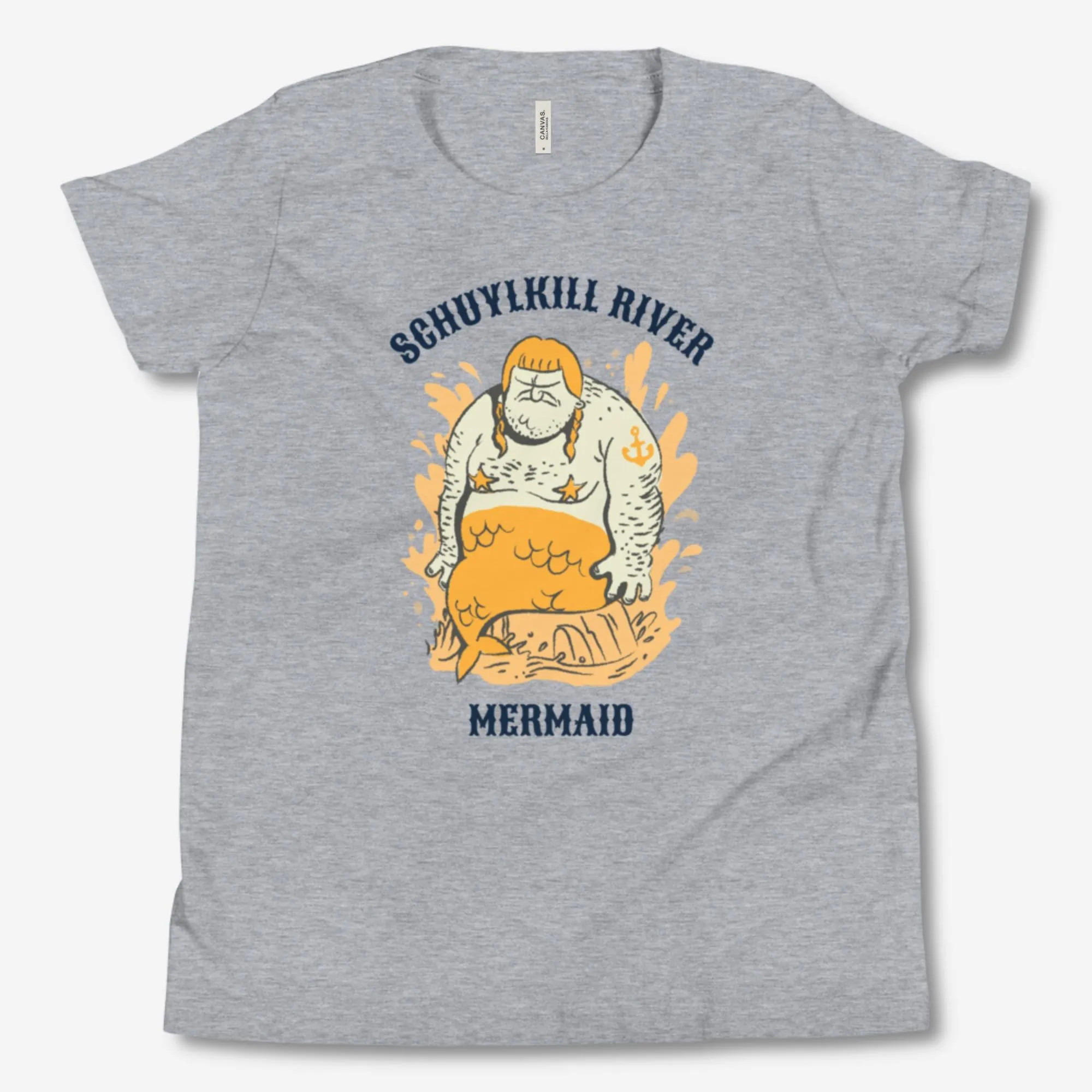 "Schuylkill River Mermaid" Youth Tee