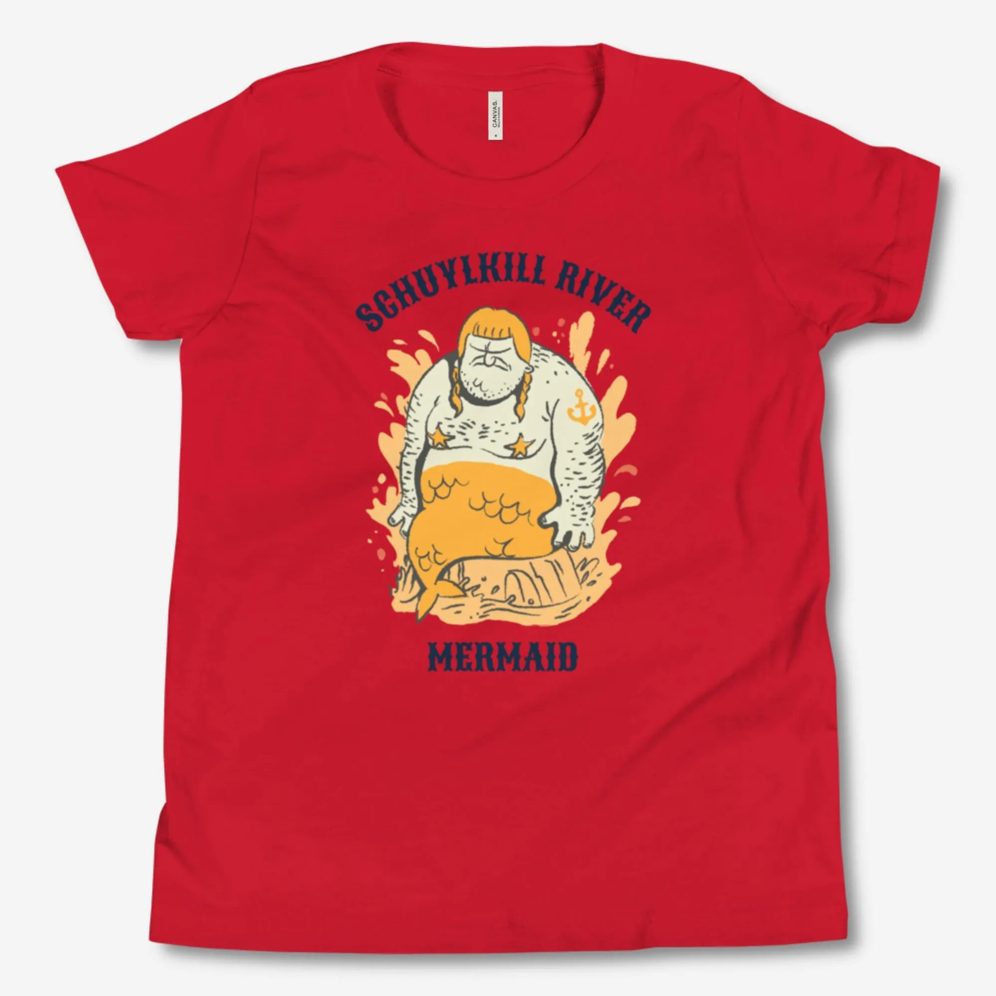 "Schuylkill River Mermaid" Youth Tee