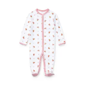 Ralph Lauren Baby Girls Polo Bear Cotton Coverall