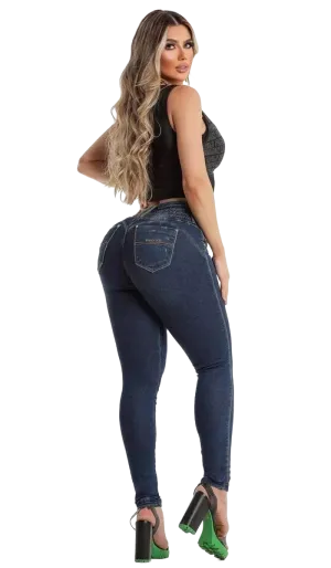 Rhero Women's High Waisted Jeans Pants with Butt Lift 56662