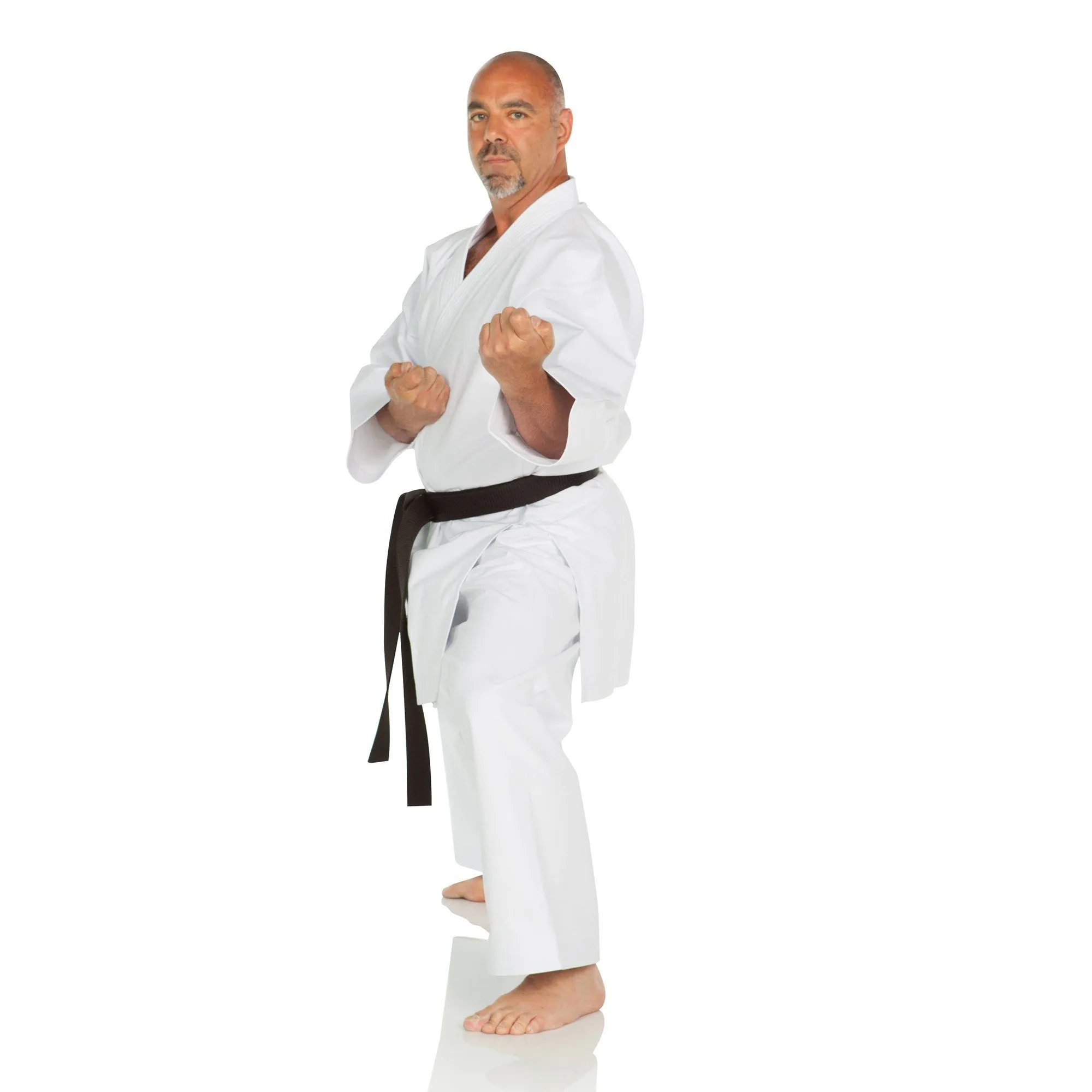 Ronin Brand Shiai Brushed Karate Gi -Blue Label - 11 oz.