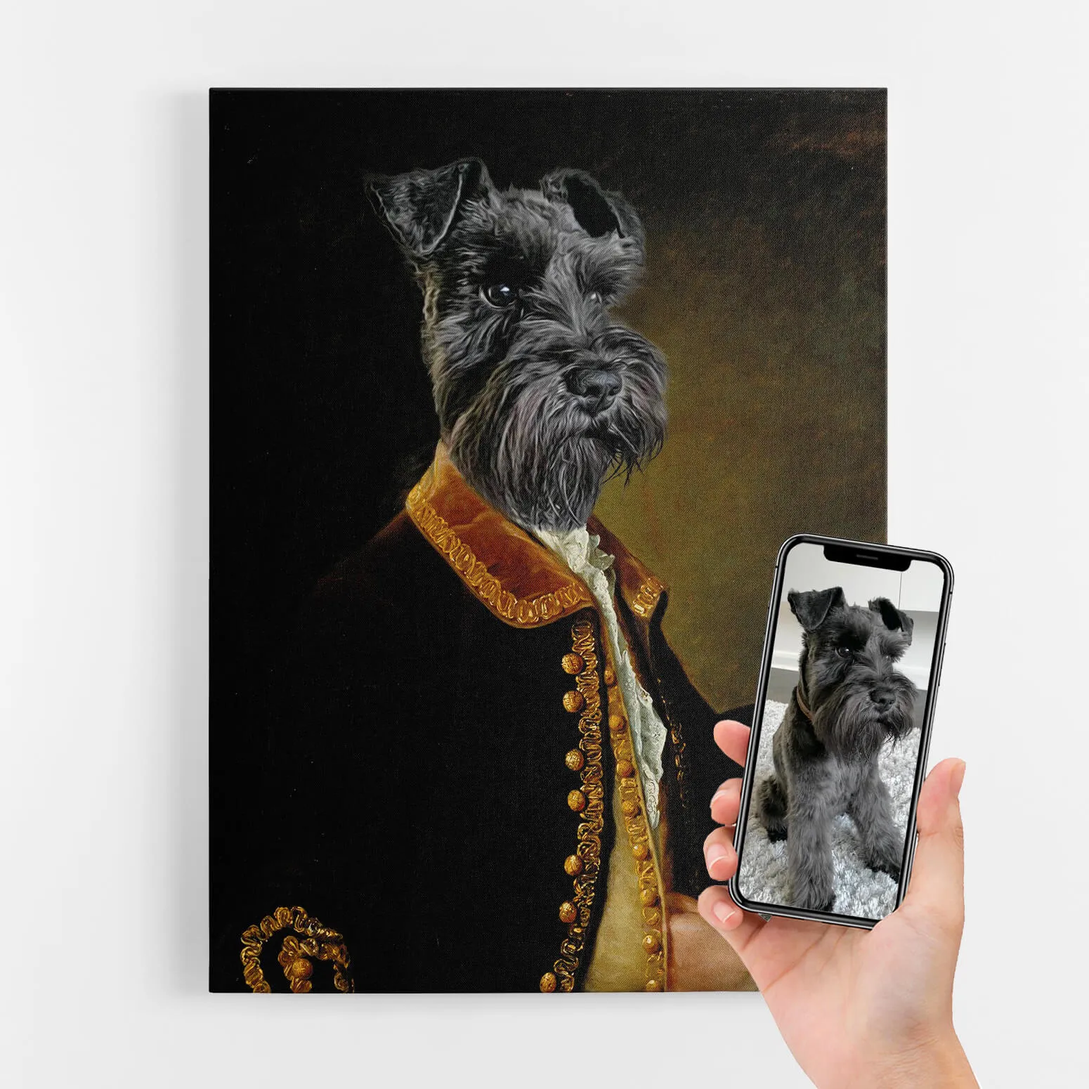 Royal Guy Dog Portrait