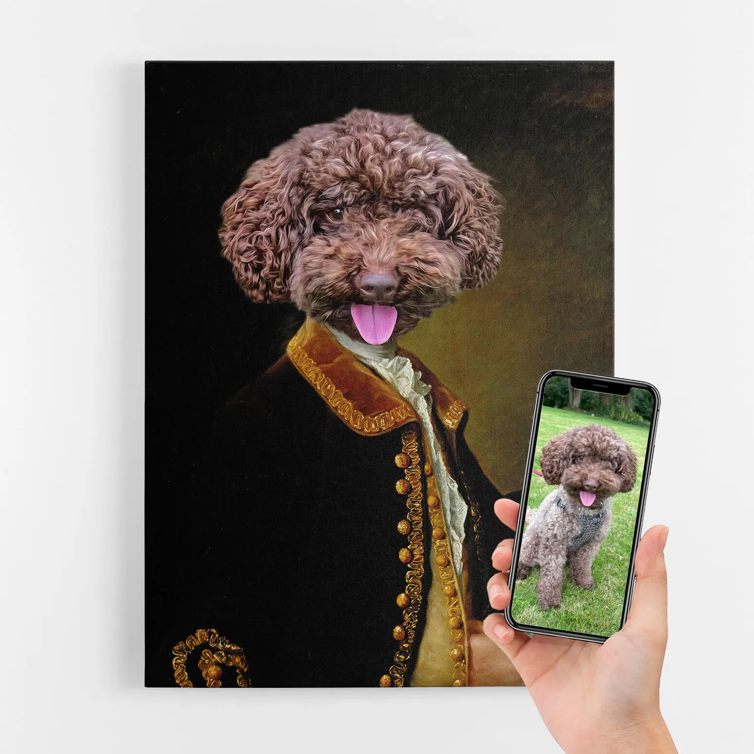 Royal Guy Dog Portrait