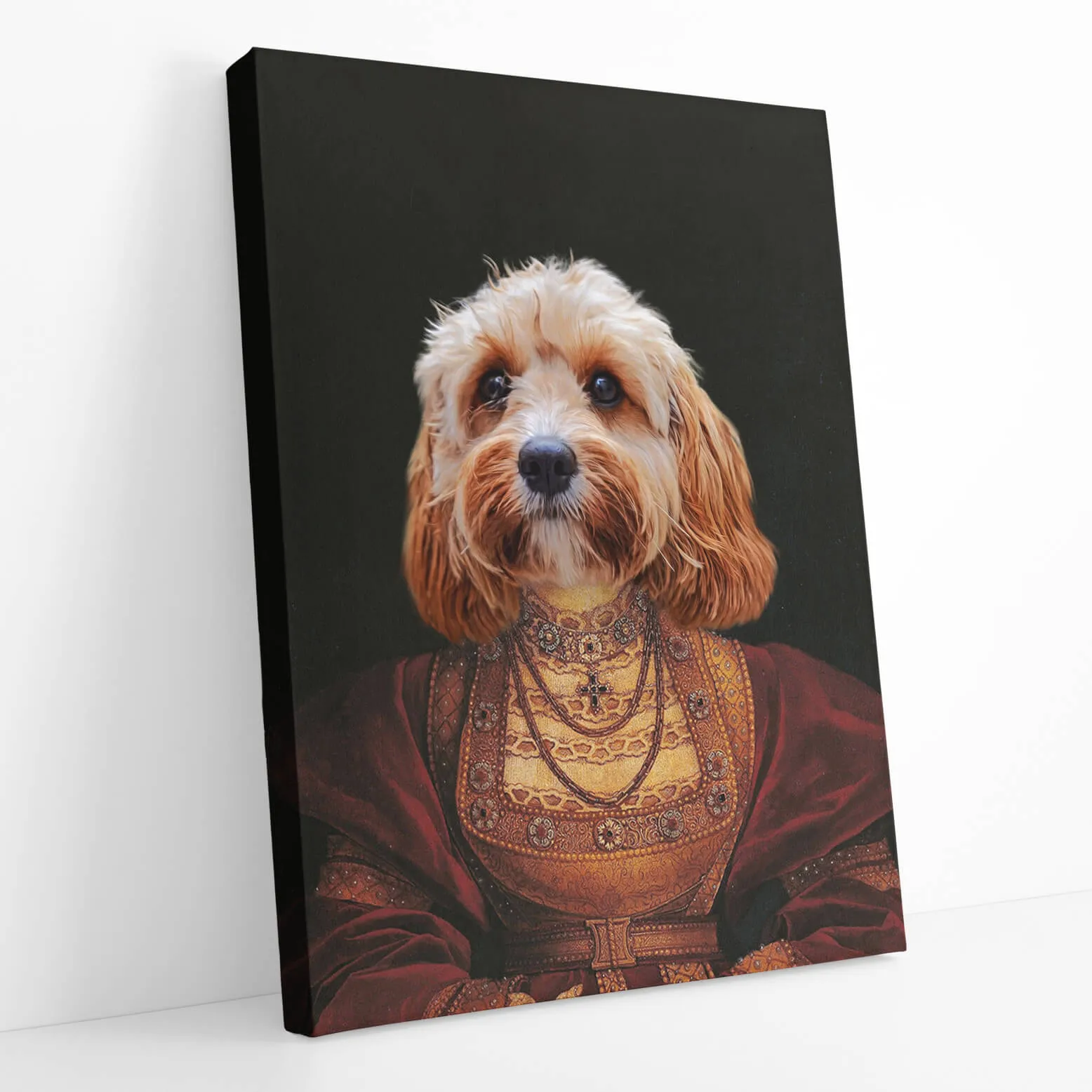 Royal Mistress Dog Portrait