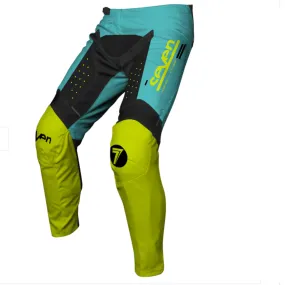 Seven MX Vox Aperture Motocross Pants (Flo Yellow/Blue | Size: 30)