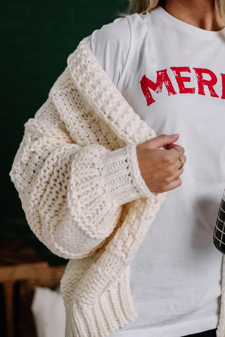 Snowflake Queen Knit Cardigan