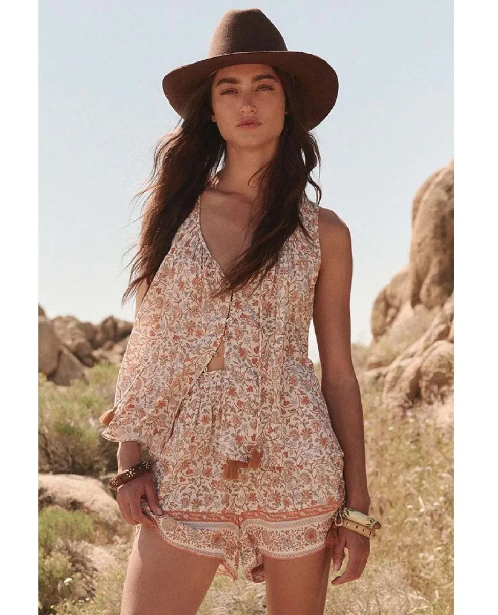 Sunshine Bandit Cami Tank Desert Sage