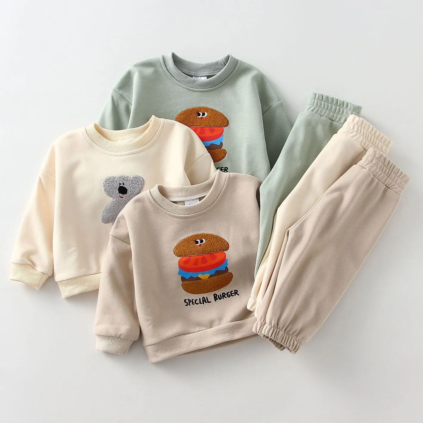 Sweetheart Sweater Set - Baby Girl Sweatshirt and Pants Outfit