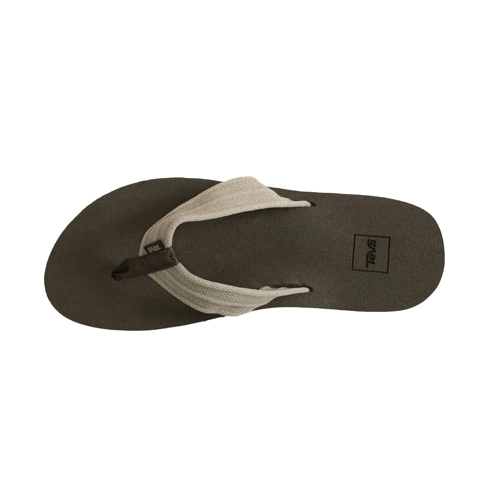 Teva Mush II Canvas Dune Flip Flops - Men's