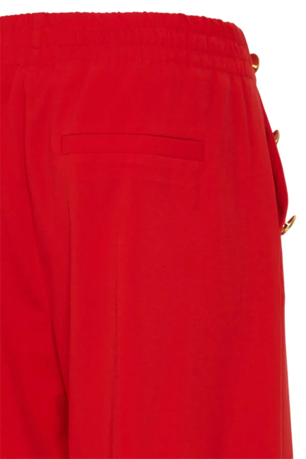 The Danta Button Trouser - Holiday Red