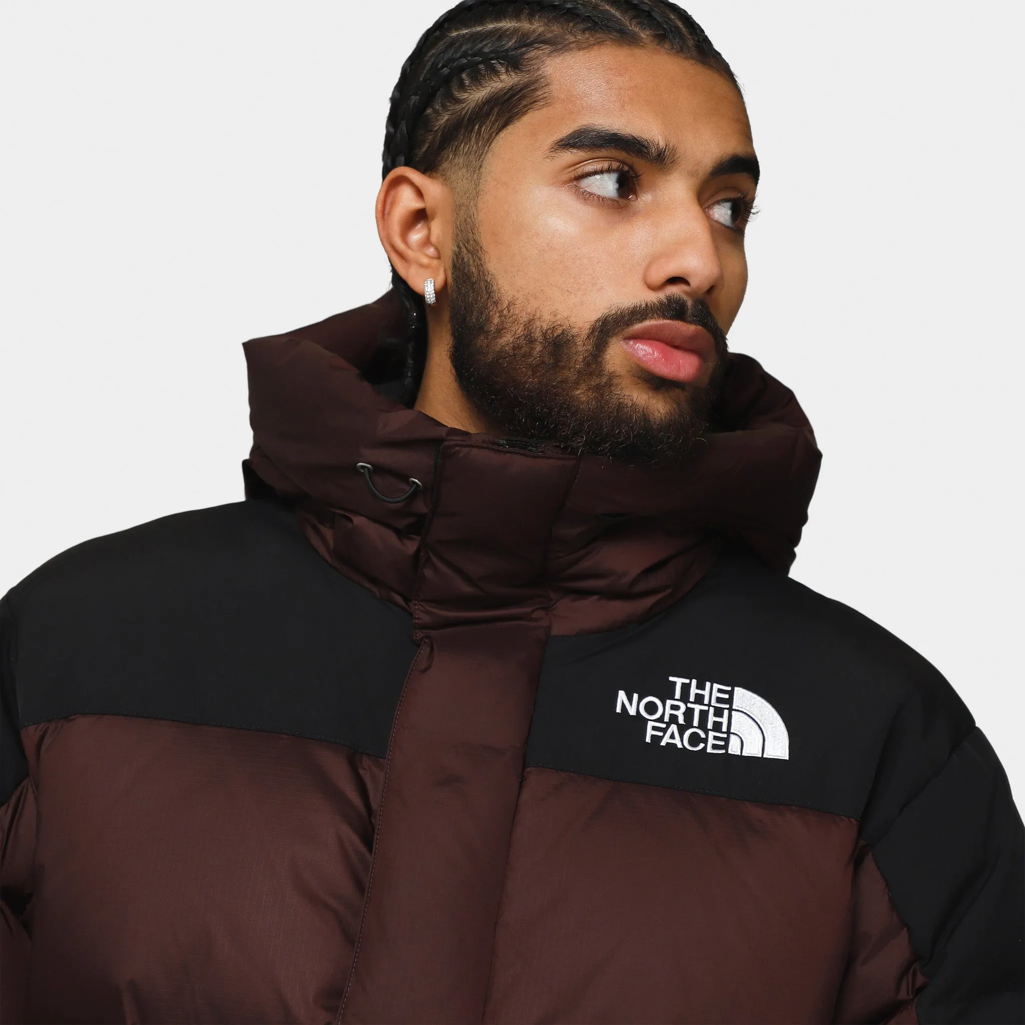 The North Face HMLYN Down Parka Coal Brown / TNF Black