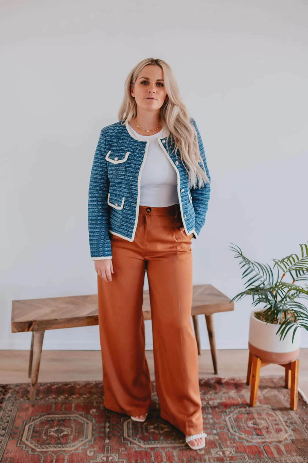 The Philo Pant by FRNCH - Ochre