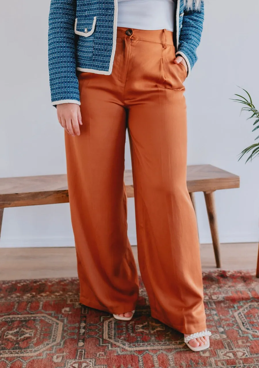 The Philo Pant by FRNCH - Ochre