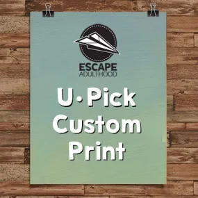 U-Pick Custom Gallery Canvas Print