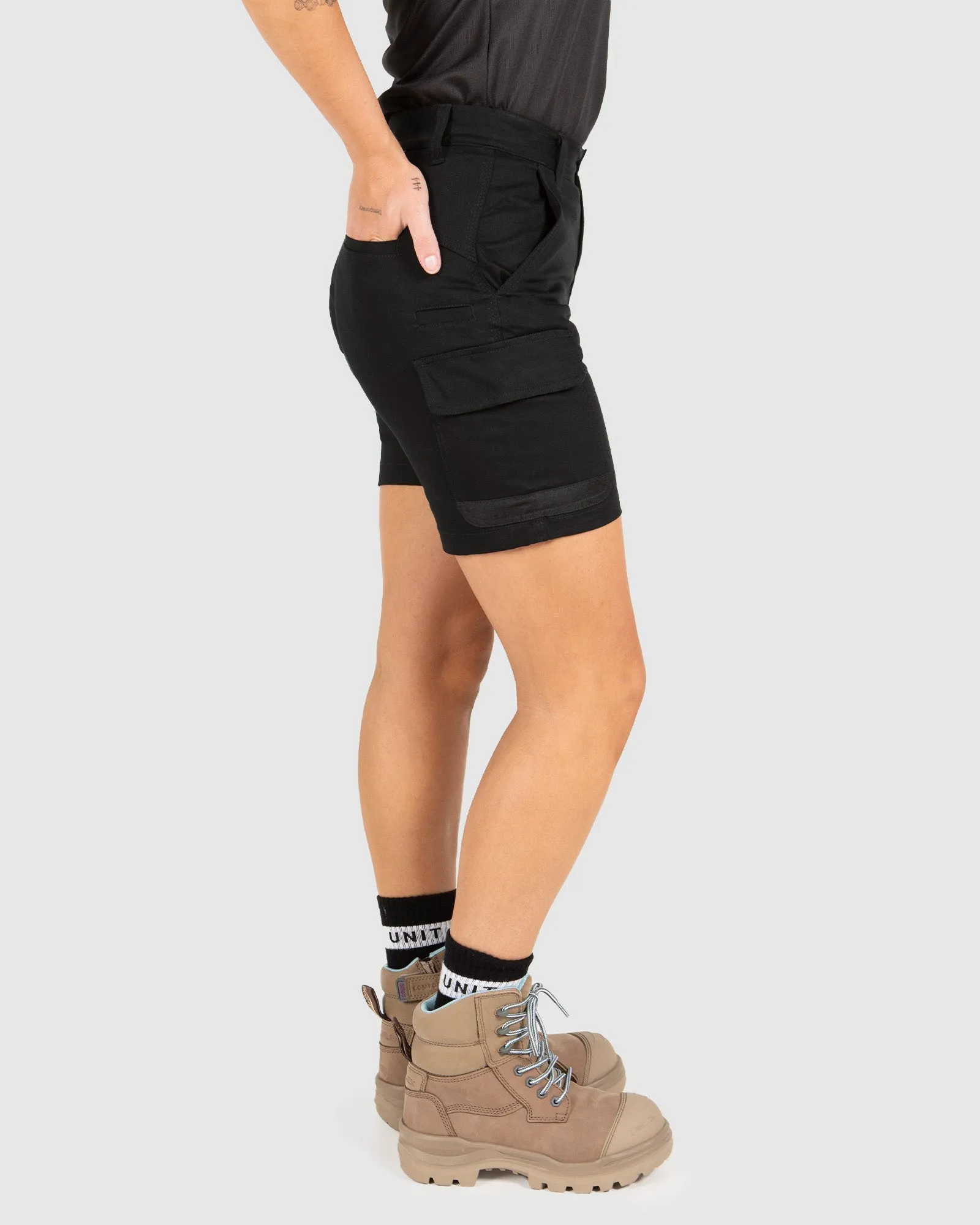 UNIT Ladies Workwear Staple Cargo Shorts