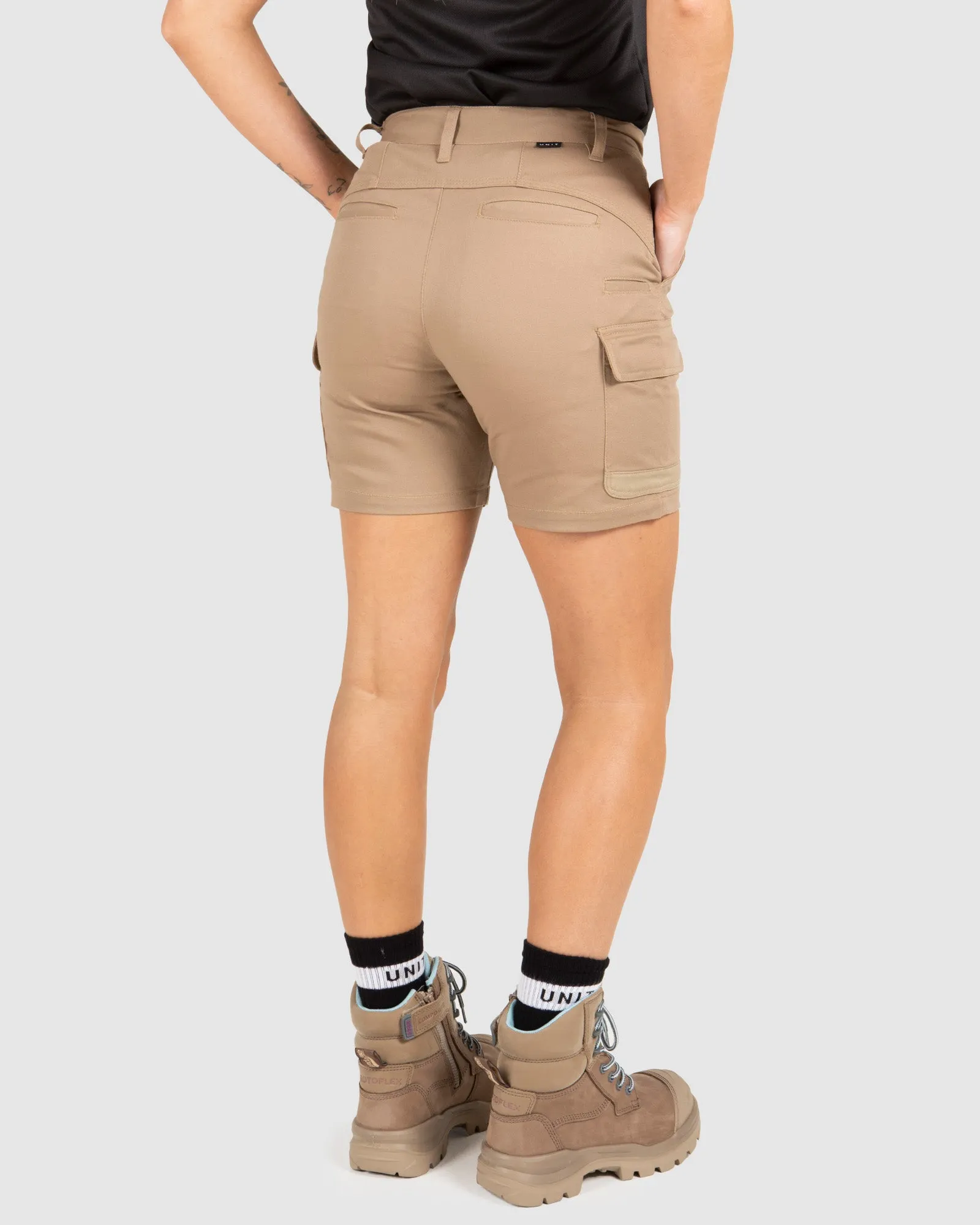 UNIT Ladies Workwear Staple Cargo Shorts