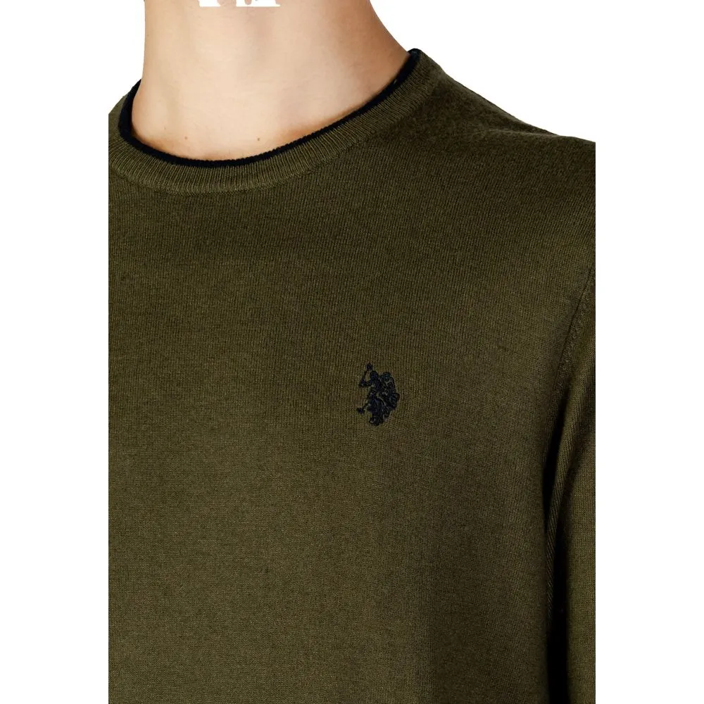 U.S. POLO ASSN. Green Viscose Sweater