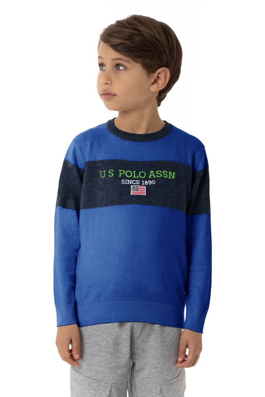 US POLO BOYS SWEATER