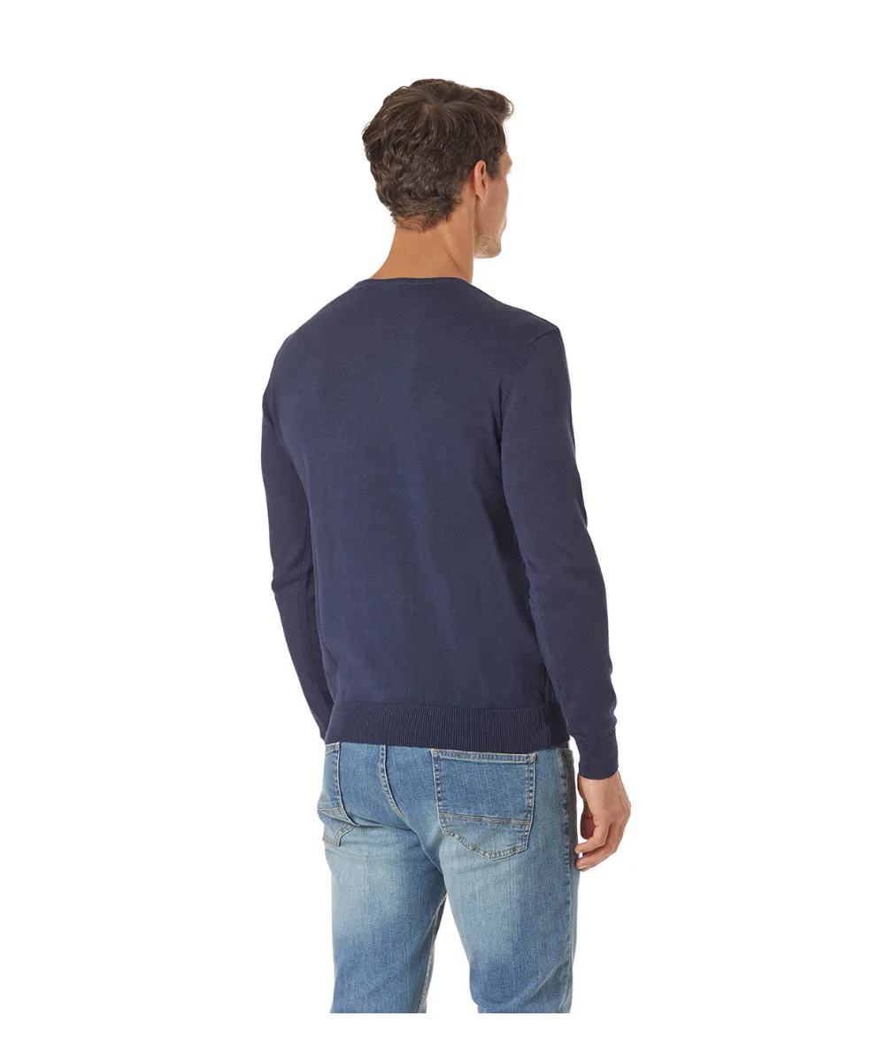 US POLO MENS COTTON V-NECK SWEATER