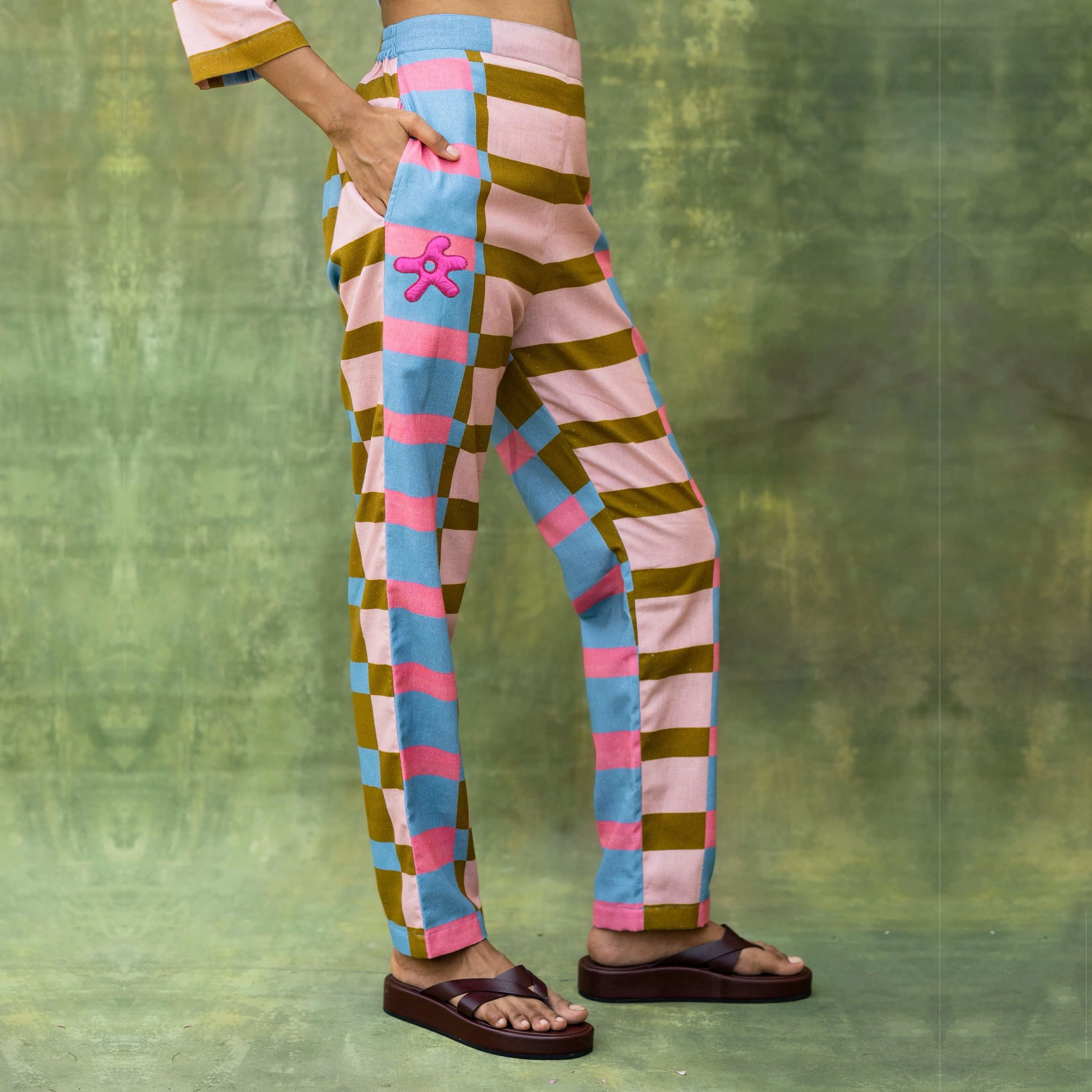 Waris Striped Pants