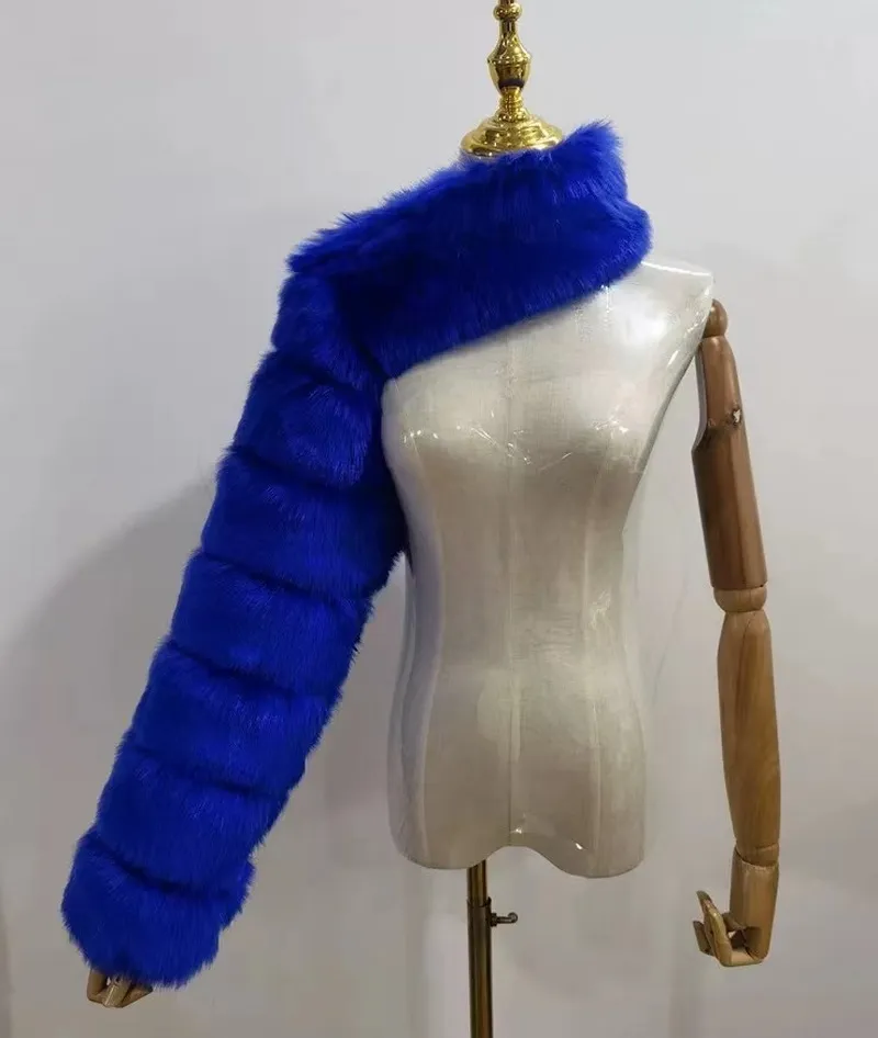 Wholesale fur shawl coat faux fur fashion women's wear（CL9616）