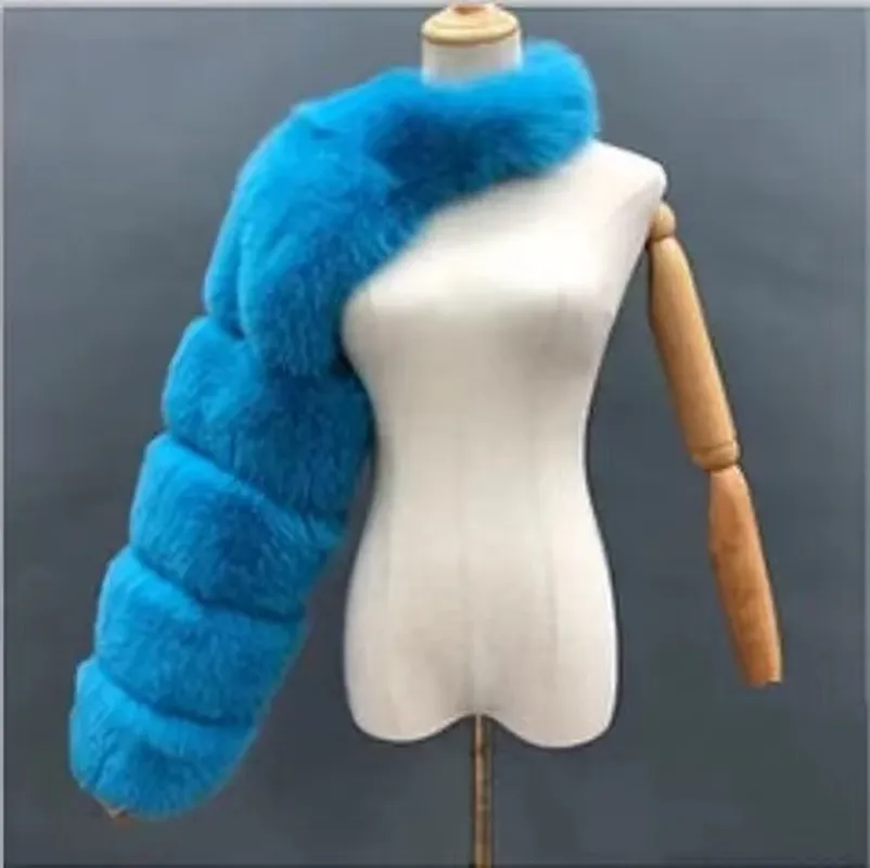 Wholesale fur shawl coat faux fur fashion women's wear（CL9616）