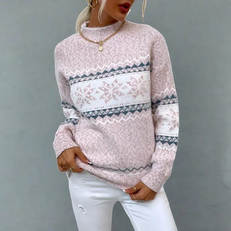 Women's Snowflake Sweater