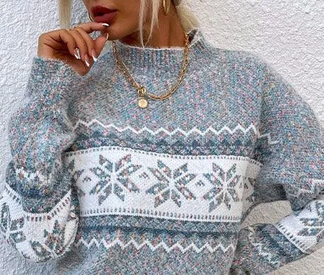 Women's Snowflake Sweater