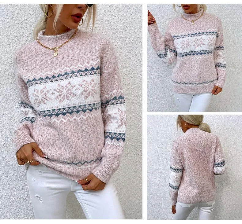 Women's Snowflake Sweater