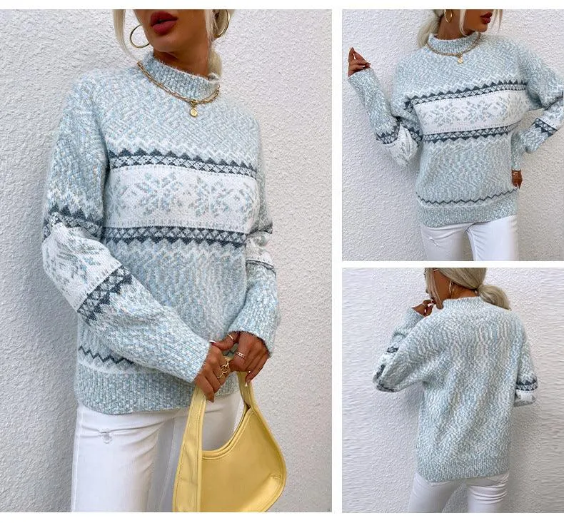 Women's Snowflake Sweater