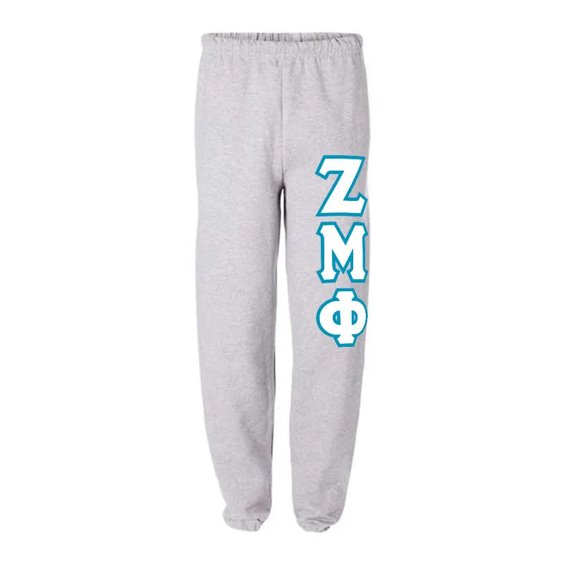 Zeta Mu Phi Sorority Sweatpants - TWILL