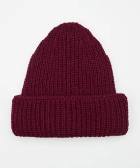 Zinnia Chunky Knit Hat Claret