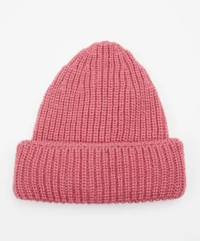 Zinnia Chunky Knit Hat Rosa Pink